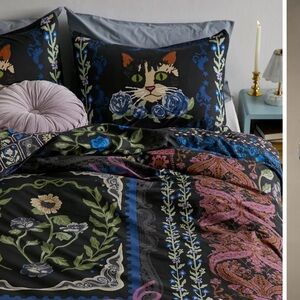 Urban outfitters duvet cover and pillow shams